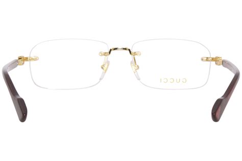 gucci rimless eyeglasses|authentic gucci eyeglasses.